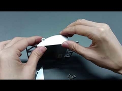 K13 โปรไฟล์พลาสเตอร์บอร์ด LED แบบอัดรีดพร้อมฝาครอบกระจายแสง PC