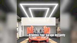 ไฟ LED หกเหลี่ยม 340W ระบบไฟส่องสว่างในโรงรถแบบโมดูลาร์