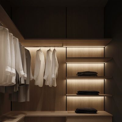 ราคาดี ตู้เสื้อผ้าติดตั้งช่องติดตั้งโปรไฟล์ Led อลูมิเนียมปิดภาคเรียน ออนไลน์