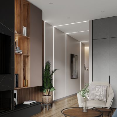 ราคาดี ยิปซั่ม Wall PC PMMA นำช่องอลูมิเนียม H12.5mm โปรไฟล์รางไฟ LED ออนไลน์