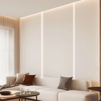ราคาดี 0.8 * 1.2 ซม. กว้างเมาท์บาง Led Strip อลูมิเนียมโปรไฟล์ตู้ไฟ ออนไลน์