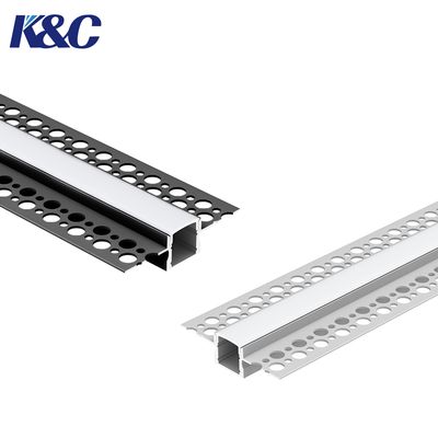 ราคาดี การติดตั้งแบบฝัง LED Strip Aluminum Profile พร้อมการกระจายความร้อนที่เหมาะสม ออนไลน์