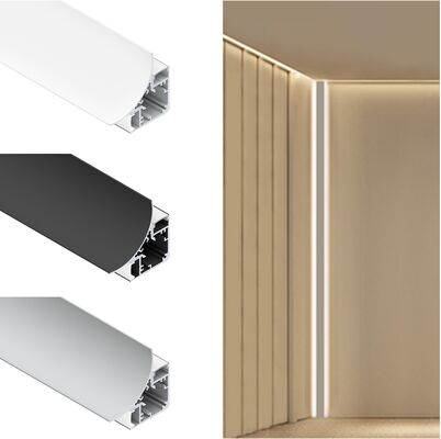 ราคาดี โปรไฟล์ LED เข้ามุมอลูมิเนียมอัลลอยด์ 6063 T5 ผิวอะโนไดซ์สำหรับตกแต่งให้แสงสว่าง ออนไลน์