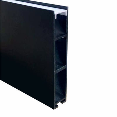 ราคาดี โปรไฟล์ silrr สีขาวดำ Width18mm สำหรับแสงที่ถูกระงับ Slim LED Aluminium Profile ออนไลน์