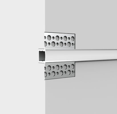 ราคาดี Anodize / เคลือบอลูมิเนียม Led Strip Light โปรไฟล์ Flush Mounted Plasterboard ออนไลน์