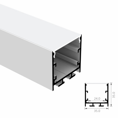 ราคาดี LED Strip โปรไฟล์อลูมิเนียม 35x35mm Hoisting Extrusion Channel สำหรับ Led Strip Light ออนไลน์