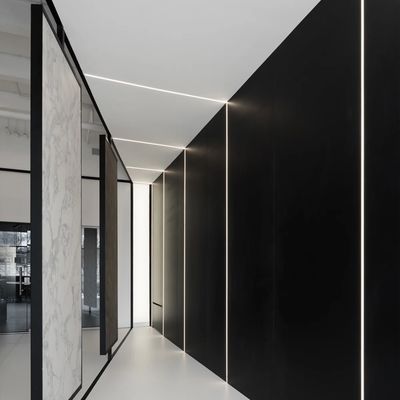 ราคาดี โปรไฟล์ Led สำหรับไฟเพดานแถบแสงแถบสีดำช่องปิดภาคเรียน Drywall ยิปซั่มยิปซั่ม T5 Aluminium ออนไลน์