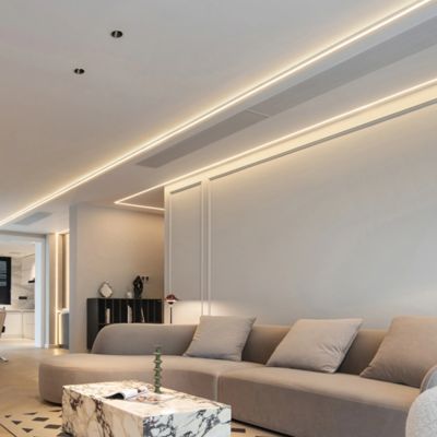 ราคาดี KA6 25 * 13 มม. RGB ip65 นำการอัดรีดแถบอลูมิเนียมสำหรับห้องน้ำ ออนไลน์