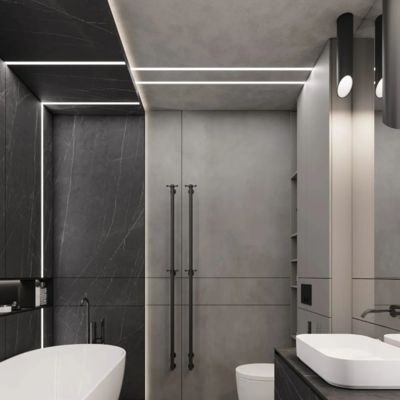 โปรไฟล์ LED อลูมิเนียมสำหรับ LED Plasterboard Profile drywall ผนังยิปซั่ม