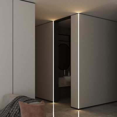 ราคาดี W53.5mm Gypsum Wall LED Plasterboard Profile IP45 Recessed Led Light Profile ออนไลน์