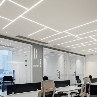 โปรไฟล์แถบอลูมิเนียม LED พร้อมฝาครอบตัวกระจายสัญญาณ PC สำหรับโปรไฟล์ LED อลูมิเนียมปิดภาคเรียน