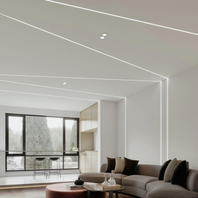 ราคาดี ช่องอลูมิเนียม Led สำหรับ Wall Mounted Square Arce LED Strip อลูมิเนียม Profile ออนไลน์