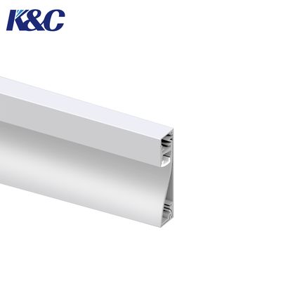 LED Skirting Board โปรไฟล์อลูมิเนียม ตัวเลือกหลายสี สายต่อไร้รอย ความยาวตามสั่ง
