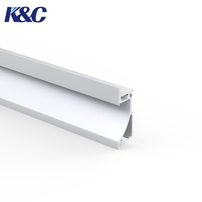 โปรไฟล์มุม LED อะลูมิเนียม 6063 T5 กว้าง 26.4 x สูง 77.5 มม. ยาว 2 เมตร