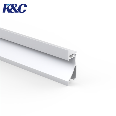 ราคาดี โปรไฟล์บัวเชิงผนัง LED อัลลอยด์ 6061-T6 ระบายความร้อนได้อย่างมีประสิทธิภาพ ออนไลน์