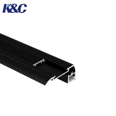 ราคาดี โปรไฟล์อลูมิเนียมสำหรับบันได LED 6063 อัลลอยด์ความแข็งแรงสูง ความยาวที่กำหนดเอง ออนไลน์