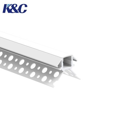ราคาดี 6063 T5 Aluminum LED Extrusion Channel W42.0 × H32.0mm with Sandblasting Oxidation and ROHS Certified ออนไลน์