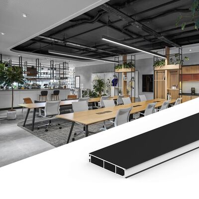 ราคาดี โปรไฟล์อลูมิเนียม LED แบบตัดตามความยาวพร้อมอลูมิเนียมอัลลอยด์ 6063 และการเคลือบผงสำหรับไฟแถบ LED ออนไลน์