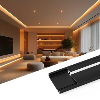 ราคาดี โปรไฟล์อลูมิเนียม LED Strip ที่สามารถบิดได้ มีความยาวตามสั่ง และเหล็กอัลลูมิเนียม 6063 สําหรับการส่องแสงบันได ออนไลน์