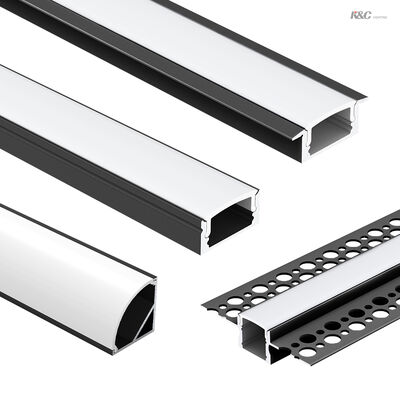 ราคาดี โปรไฟล์อลูมิเนียม LED อัลลอยด์ T5 6063 พร้อมการรับประกัน 5 ปีสำหรับแถบ LED กว้างสูงสุด 12 มม. ออนไลน์