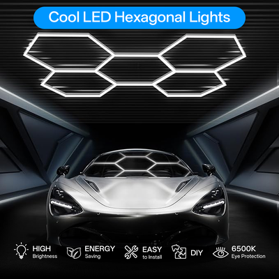 ราคาดี K&C Hexagon Light LED Ceiling Wall Detailing Studio Posh Workshop Light Diy Led Honeycomb ร้านงานรถยนต์โรงรถไฟฟ้า ออนไลน์