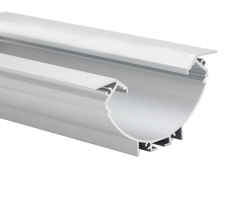 โปรไฟล์อลูมิเนียม LED สำหรับแสงทางอ้อมโดยแถบไฟ LED สำหรับแสงขึ้นและลง
