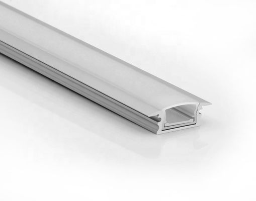 โปรไฟล์อลูมิเนียมยาว 2 ม. W18mm * H8.7mm ช่อง LED กันน้ำสำหรับไฟตกแต่ง