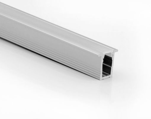 โปรไฟล์ LED อลูมิเนียมแบบฝังพร้อม PC PMMA Cover width12mm high12mm