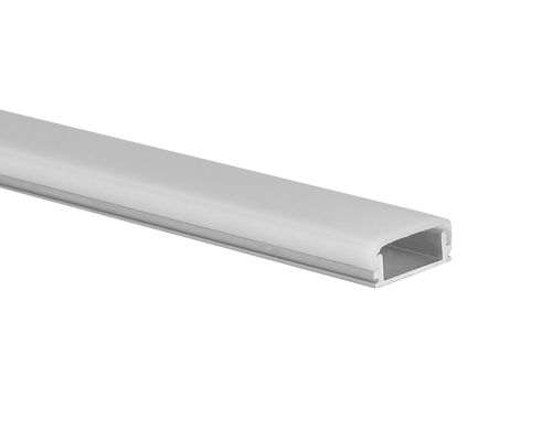 ราคาดี LED Strip Aluminium Profile พร้อมตัวกระจายแสงแบบโค้งฝาครอบ PC สำหรับติดตั้งบนพื้นผิว ออนไลน์