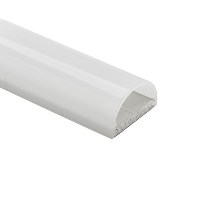โปรไฟล์อลูมิเนียม LED มีน้ำค้างแข็ง ติดตั้งบนพื้นผิว Aluminium T Bar Extrusion ถึง 10mm led strip