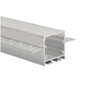 โปรไฟล์ LED อลูมิเนียมพร้อมฝาครอบ PC สำหรับ LED Plasterboard Profile drywall ผนังยิปซั่ม