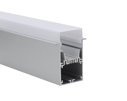 ตัวขับ T5 6063 แบบแขวนในโปรไฟล์อะลูมิเนียม LED