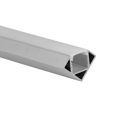 ช่องอลูมิเนียม LED ติดตั้ง 6063 t5 2.5m LED มุมอลูมิเนียม Profile Aluminum