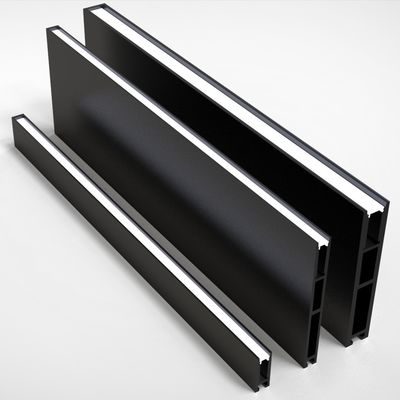 จี้อลูมิเนียมโปรไฟล์ที่บางที่สุด 18mm 6063 T5 โปรไฟล์อลูมิเนียม LED ที่ถูกระงับ