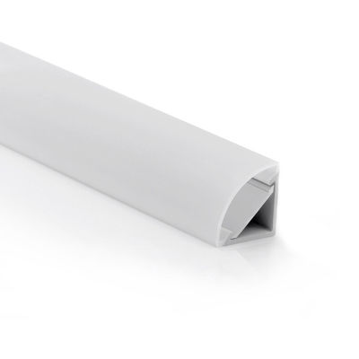 ราคาดี PC Diffuser ช่อง LED กันน้ำ 6063 T5 16 * 16 มม. สำหรับมุม ออนไลน์