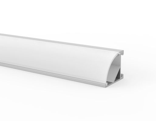 โปรไฟล์รางอลูมิเนียม LED สำหรับตู้ซุปเปอร์มาร์เก็ตพร้อมไฟแม่เหล็ก PMMA W16mm