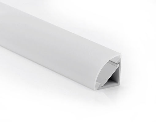 2m IP65 โปรไฟล์มุมช่อง LED กันน้ำ 6063 t5 สำหรับตู้ครัว