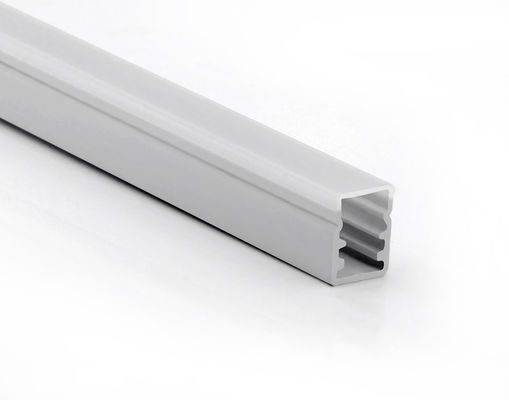ช่อง LED กันน้ำ H13mm พร้อมฝาครอบ PC Square