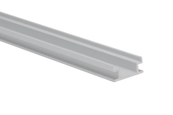 อลูมิเนียมอัลลอยด์ที่อยู่อาศัย 8 มม. LED Floor Profile 6063 T5 W19.2mm