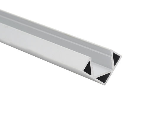 ราคาดี 90 องศา 18x18 มม. Frosted 6063 T5 LED Corner Profile ออนไลน์