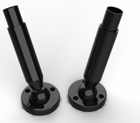 ชุดไฟ OEM ODM CE Skyline 202 โปรไฟล์แถบสแตนเลสพร้อม PVC สีดำ