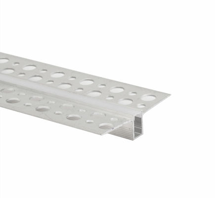 IP45 Led Strip โปรไฟล์อลูมิเนียมความสูง 13 มม. ปิดภาคเรียนสำหรับ Drywall