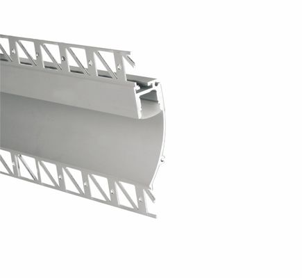 Drywall IP20 ช่อง LED อลูมิเนียมปิดภาคเรียน Anodized T5 6063