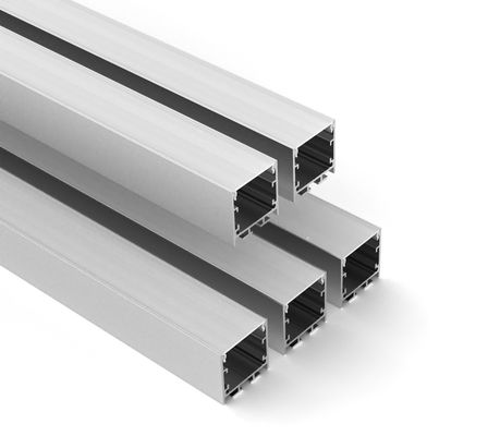 6063 T5 Led Strip Light Channel ความกว้าง 12 มม. IP44 พร้อม PC Frosted Cover