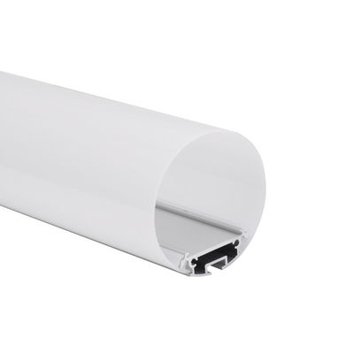 ราคาดี โปรไฟล์ LED กลมขนาดเส้นผ่านศูนย์กลาง 60 มม. บ้านโดยใช้การตกแต่งอาคารที่อยู่อาศัย 6063 T5 อลูมิเนียมอัลลอยด์ KN9 ออนไลน์