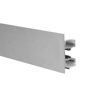 H49mm ROSH อลูมิเนียมอัดขึ้นรูปโปรไฟล์ LED พ่นทราย 6063 T5