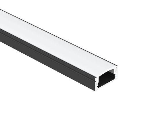 6063 Anodized Aluminium Led Profile IP20 PC PMMA สำหรับไฟตกแต่ง