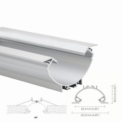 ราคาดี สเปรย์ Caoting H48.8mm โปรไฟล์ LED อลูมิเนียมปิดภาคเรียน IP20 สำหรับไฟเพดาน ออนไลน์