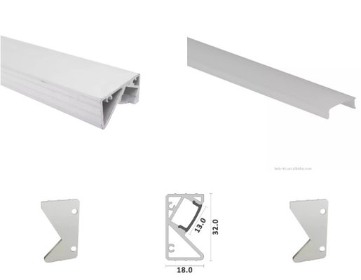 ราคาดี บันไดอลูมิเนียมโปรไฟล์ LED แบบปิดภาคเรียนสำหรับการอัดขึ้นรูป Led Shrip Lingt ออนไลน์