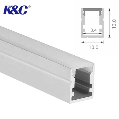 โคมไฟเพดานสี่เหลี่ยมเล็ก 10 * 13 มม. ช่อง LED Strip พร้อม Diffuser